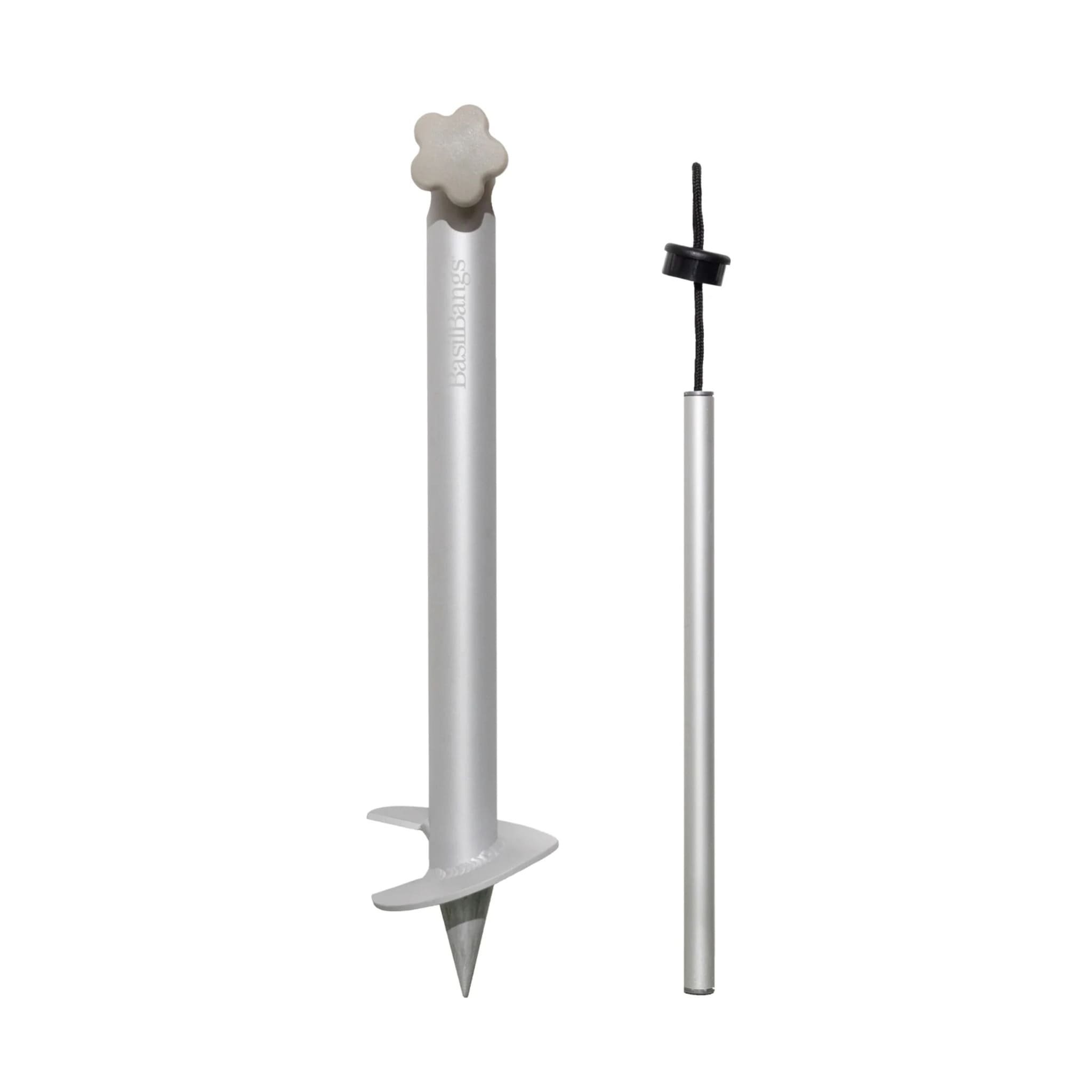 Simple installation and strong hold make this anchor ideal for outdoor settings.