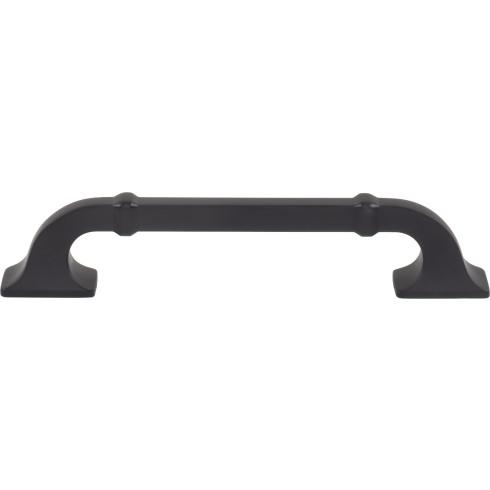 Top Knobs TK3443BLK Califon Pull in Flat Black