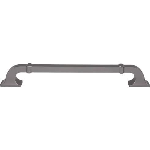 Top Knobs TK3448AG Califon Appliance Pull in Ash Gray