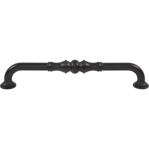 Top Knobs TK3437BLK Bayridge Appliance Pull in Flat Black