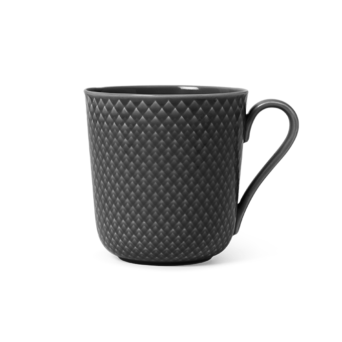 Lyngby Porcelæn 201841 Rhombe Earth Mug in Slate