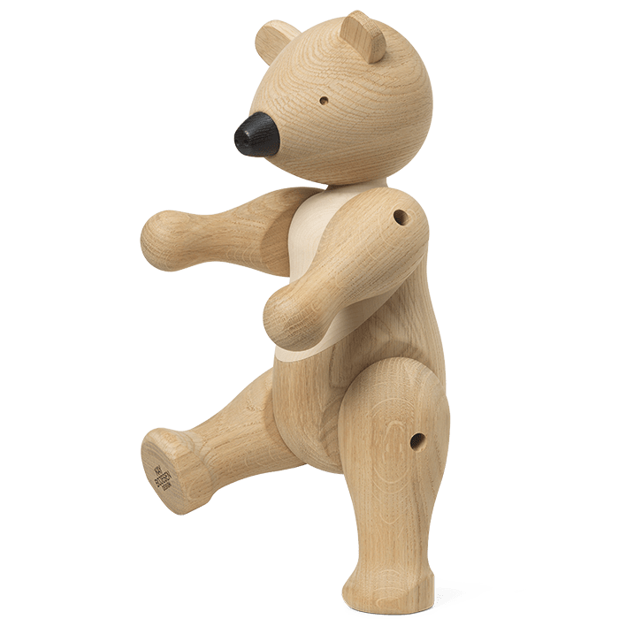 Kay Bojesen 39537 Bear Wooden Figurine in Oak/Maple