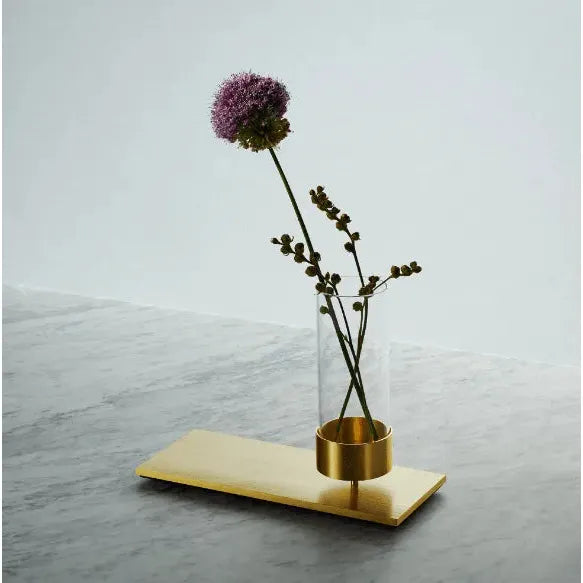 Buster + Punch - Machined Vase - US-MA-VAS-BR-A | The Rug District