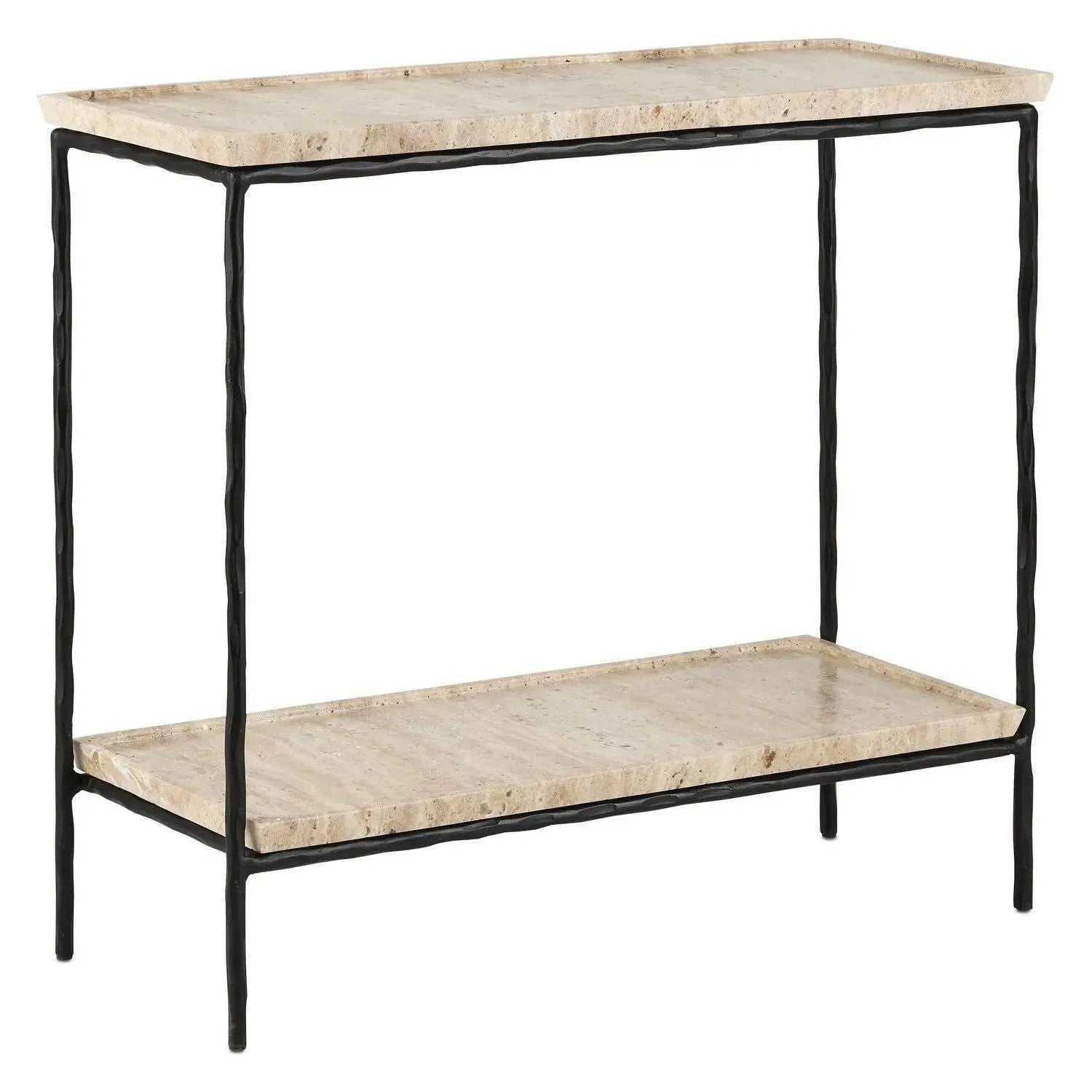 Currey and Company - Boyles Side Table - 4000-0136 | The Rug District