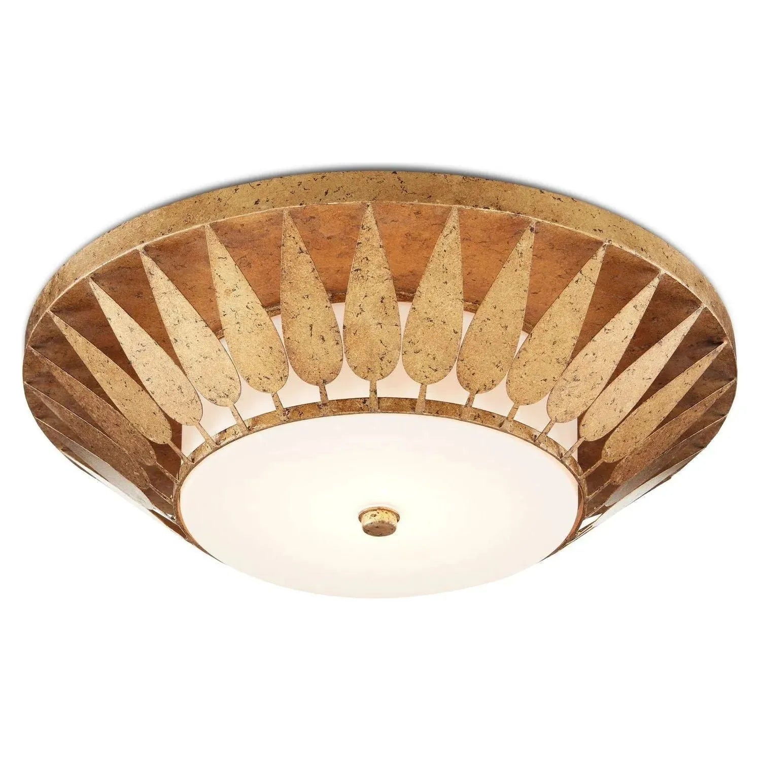 Currey and Company - Floris Flush Mount - 9999-0055 | The Rug District