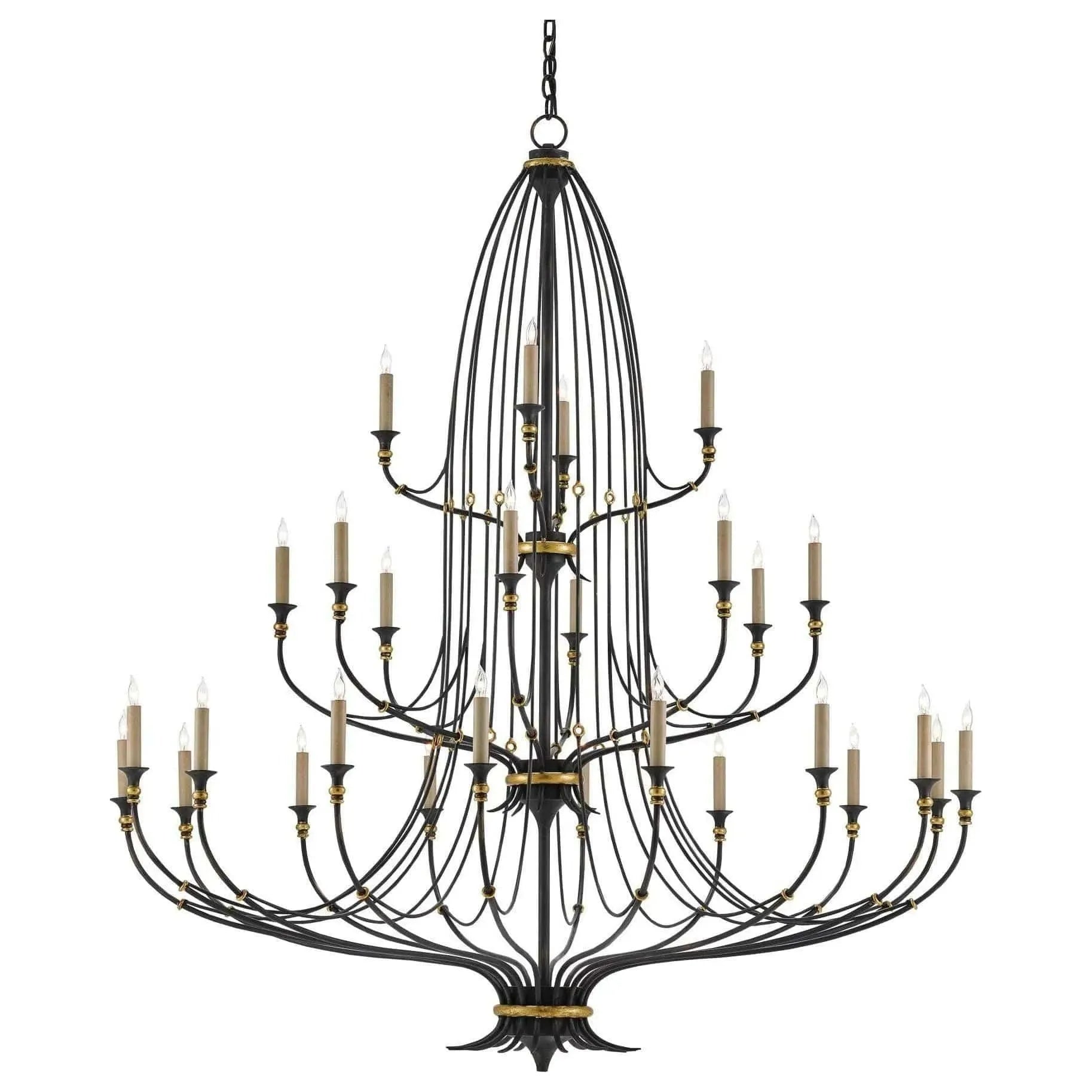 Currey and Company - Folgate Chandelier - 9000-0213 | The Rug District