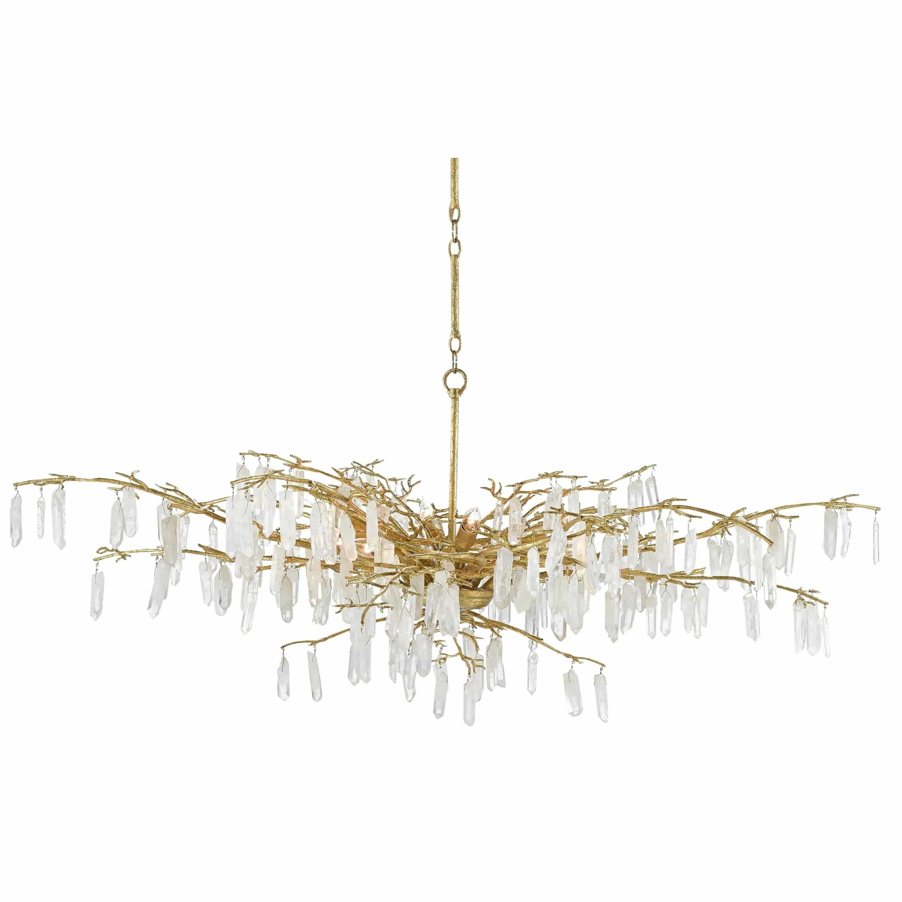 Currey and Company - Forest Dawn Chandelier - 9000-0438 | The Rug District
