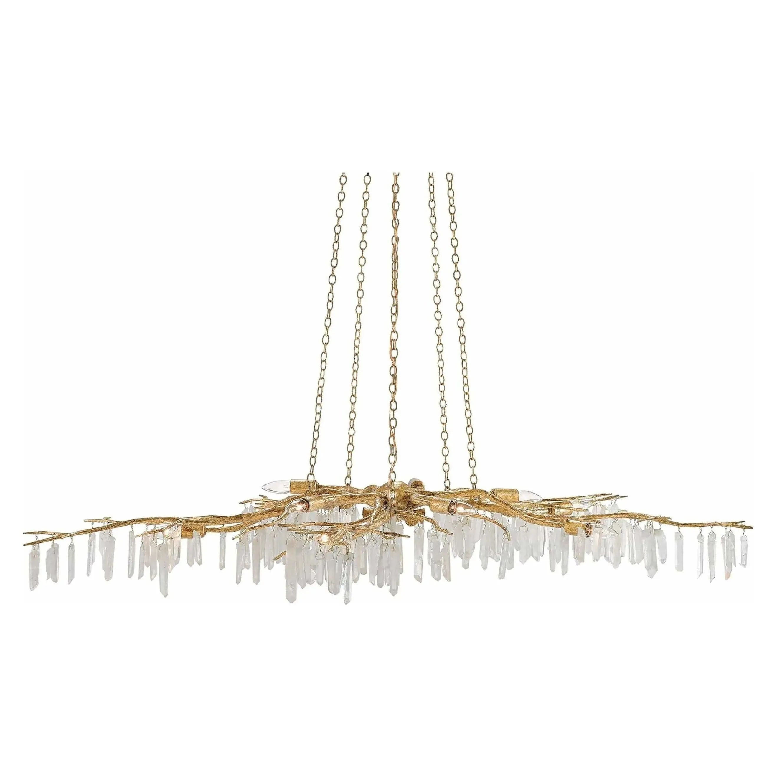 Currey and Company - Forest Light Chandelier - 9000-0040 | The Rug District