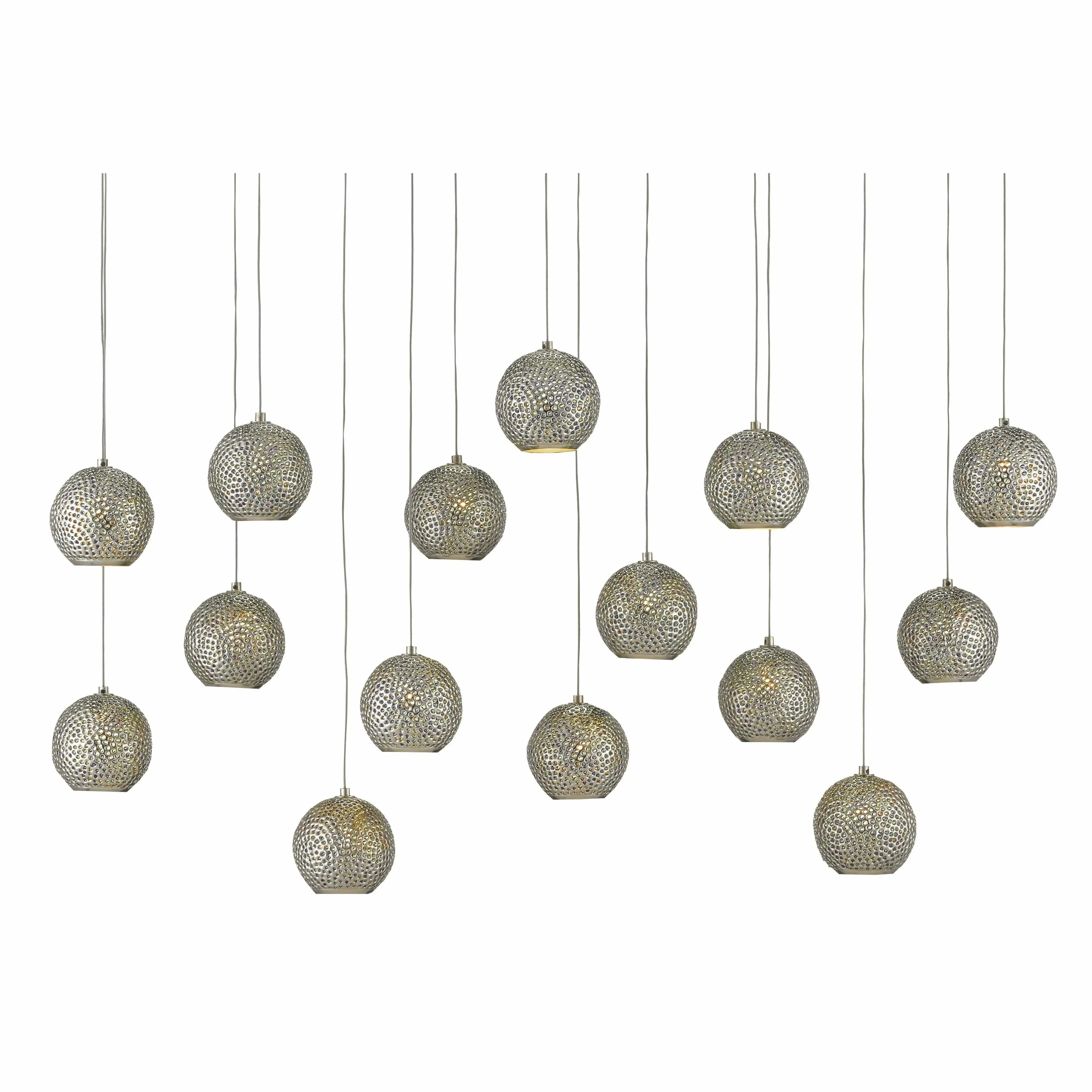Currey and Company - Giro Linear Multi Pendant - 9000-0685 | The Rug District
