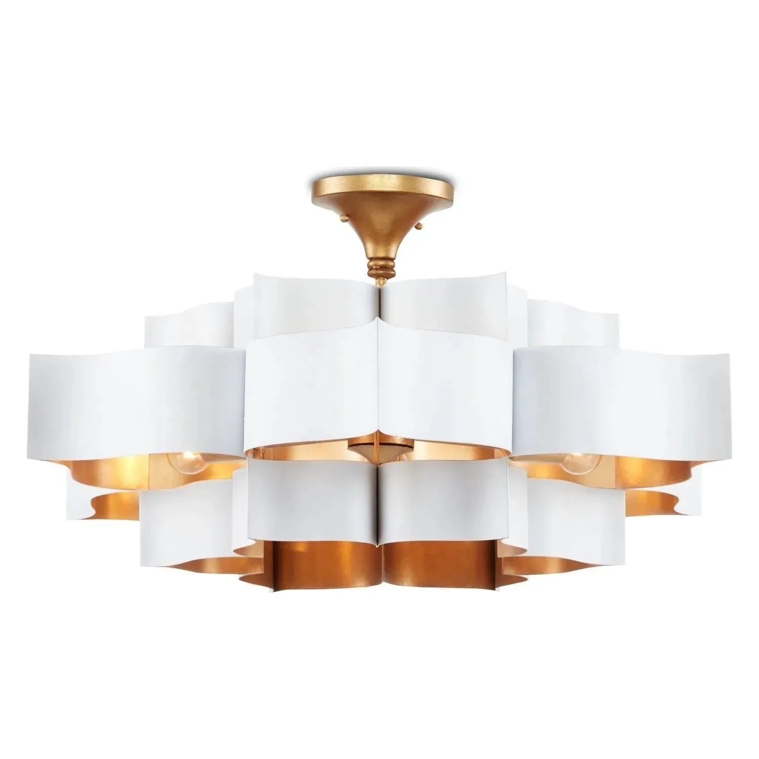 Currey and Company - Grand Lotus Chandelier - 9944 | The Rug District