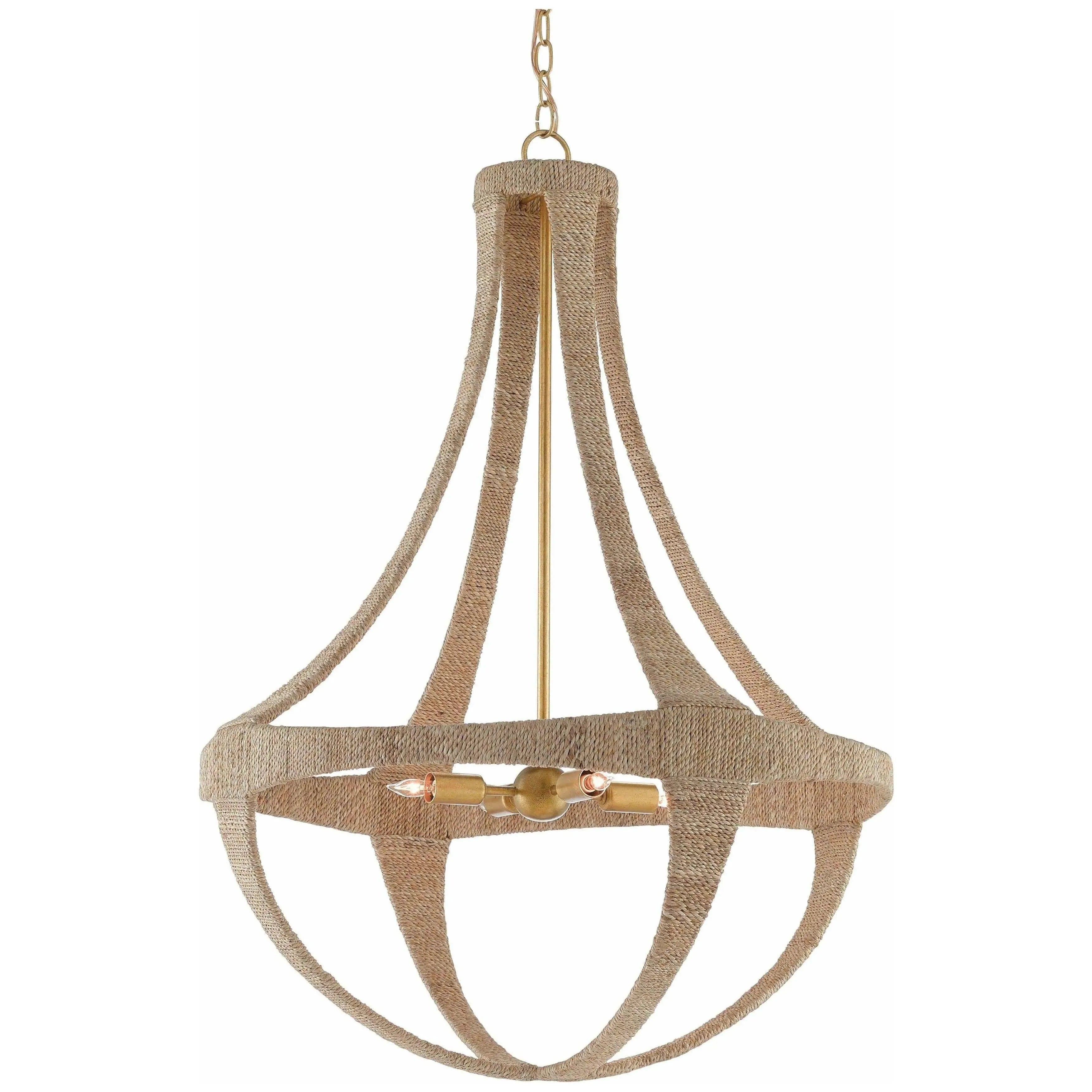 Currey and Company - Ibiza Chandelier - 9000-0385 | The Rug District
