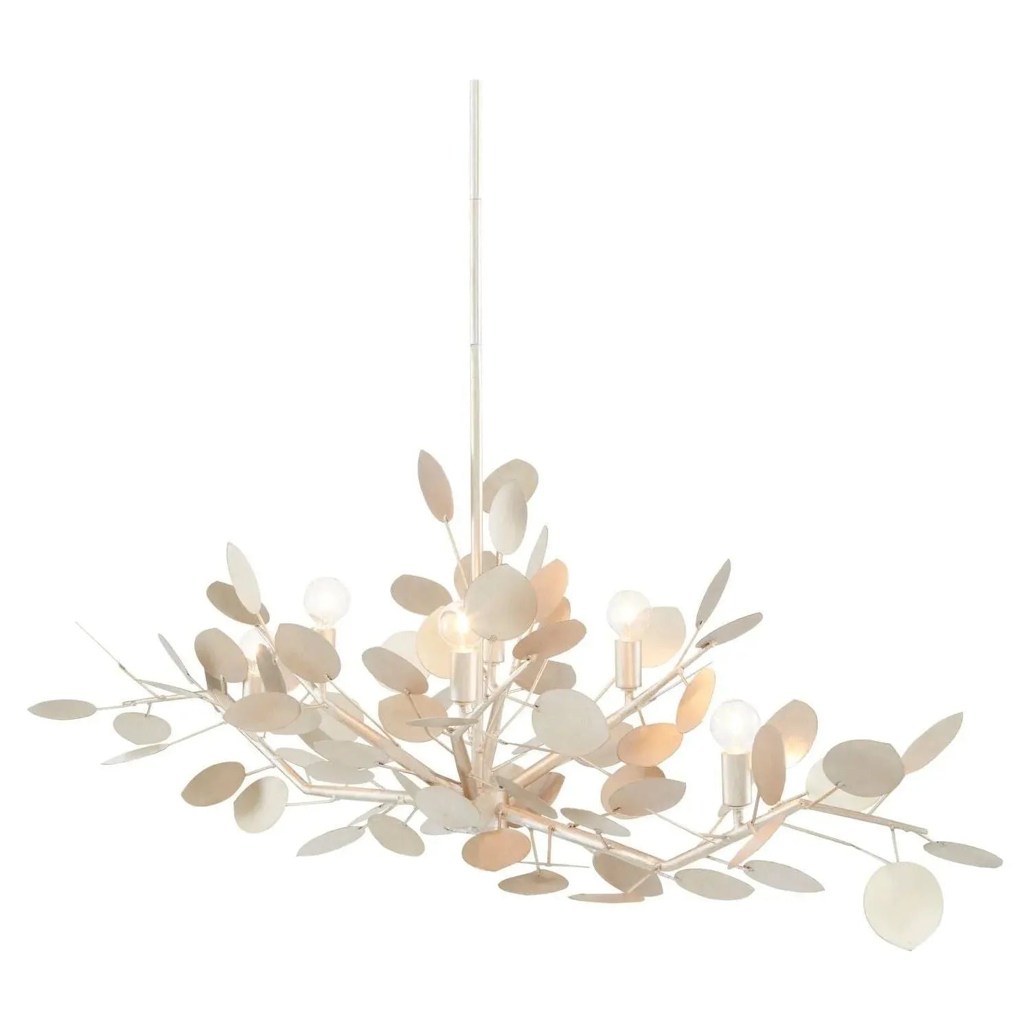 Currey and Company - Lunaria Oval Chandelier - 9000-0816 | The Rug District