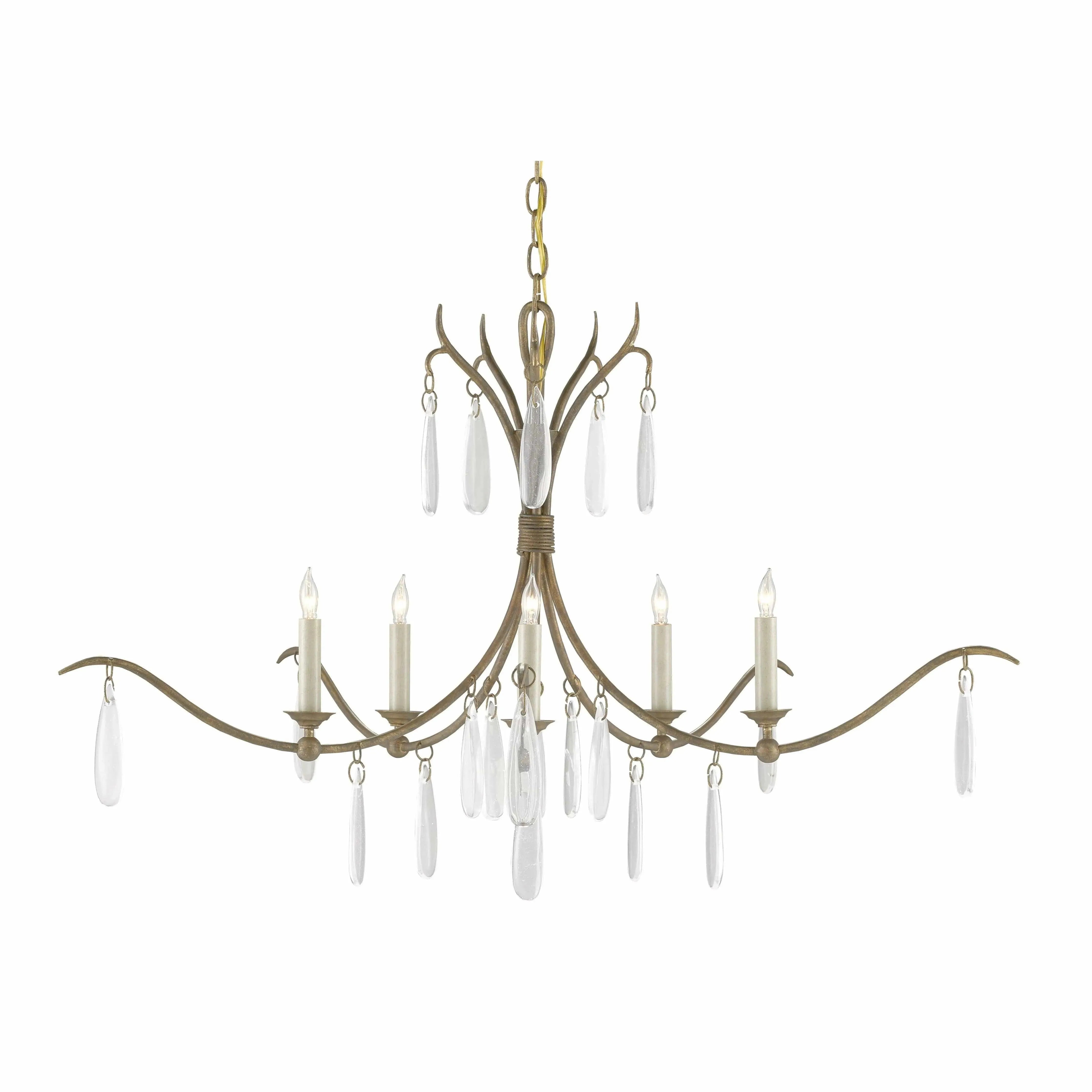Currey and Company - Marshallia Chandelier - 9000-0810 | The Rug District