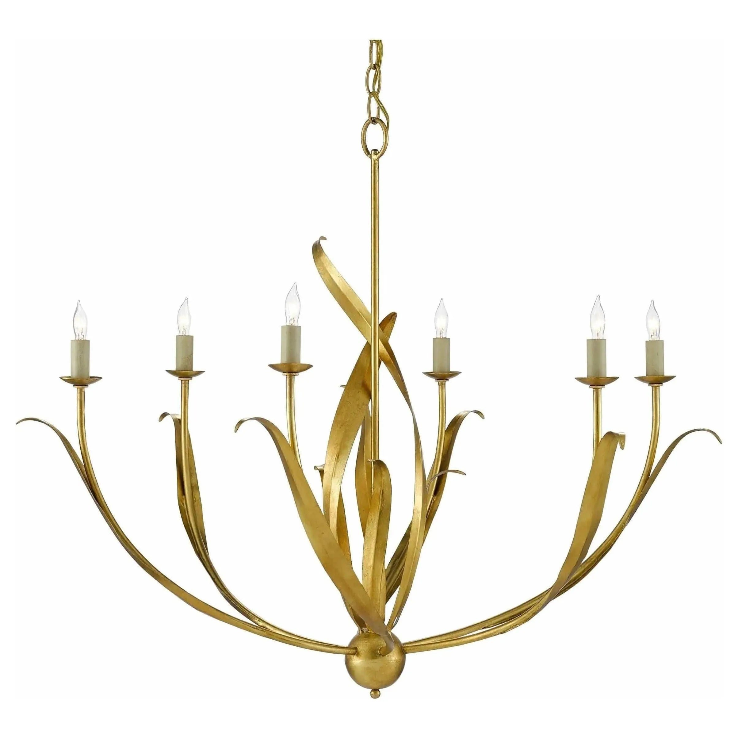 Currey and Company - Menefee Chandelier - 9000-0444 | The Rug District