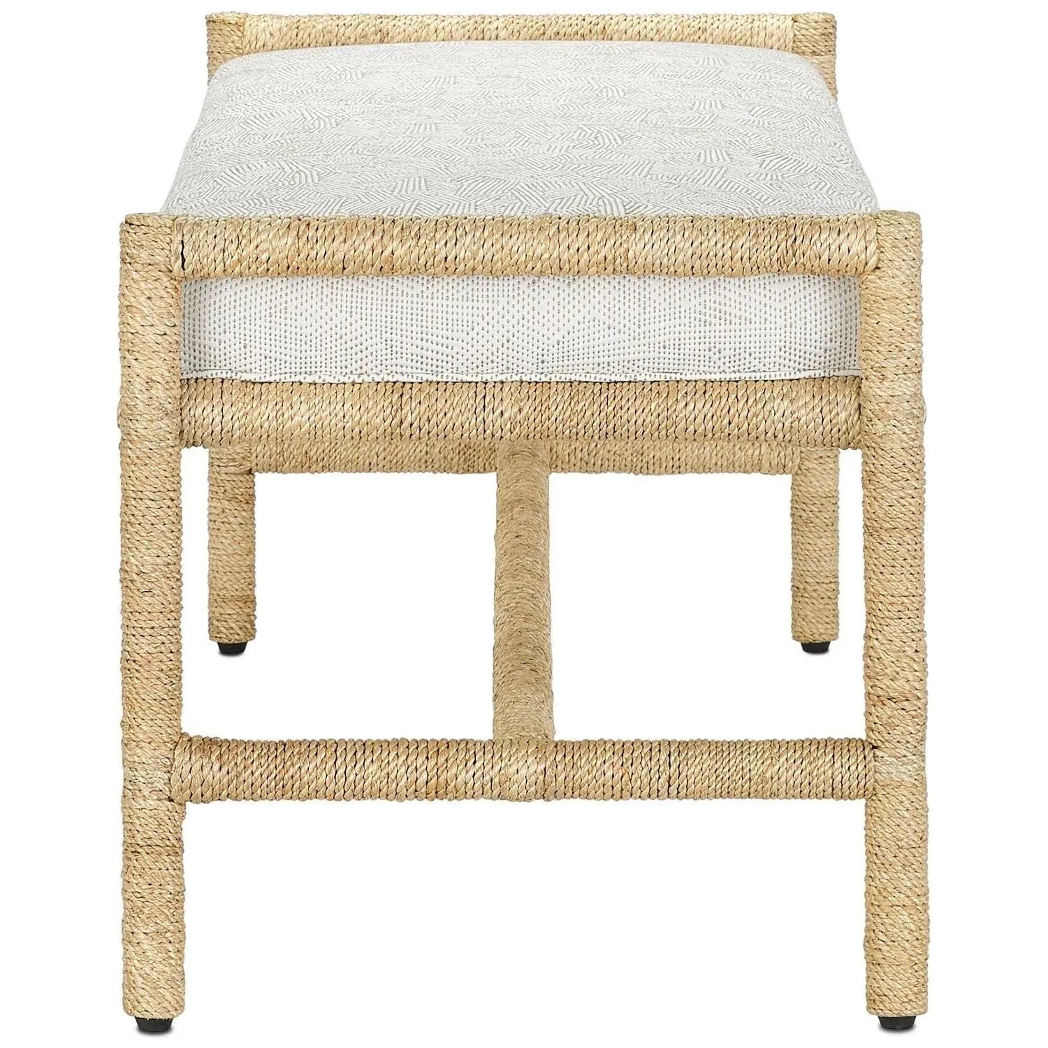 Currey and Company - Olisa Bench - 7000-1171 | The Rug District