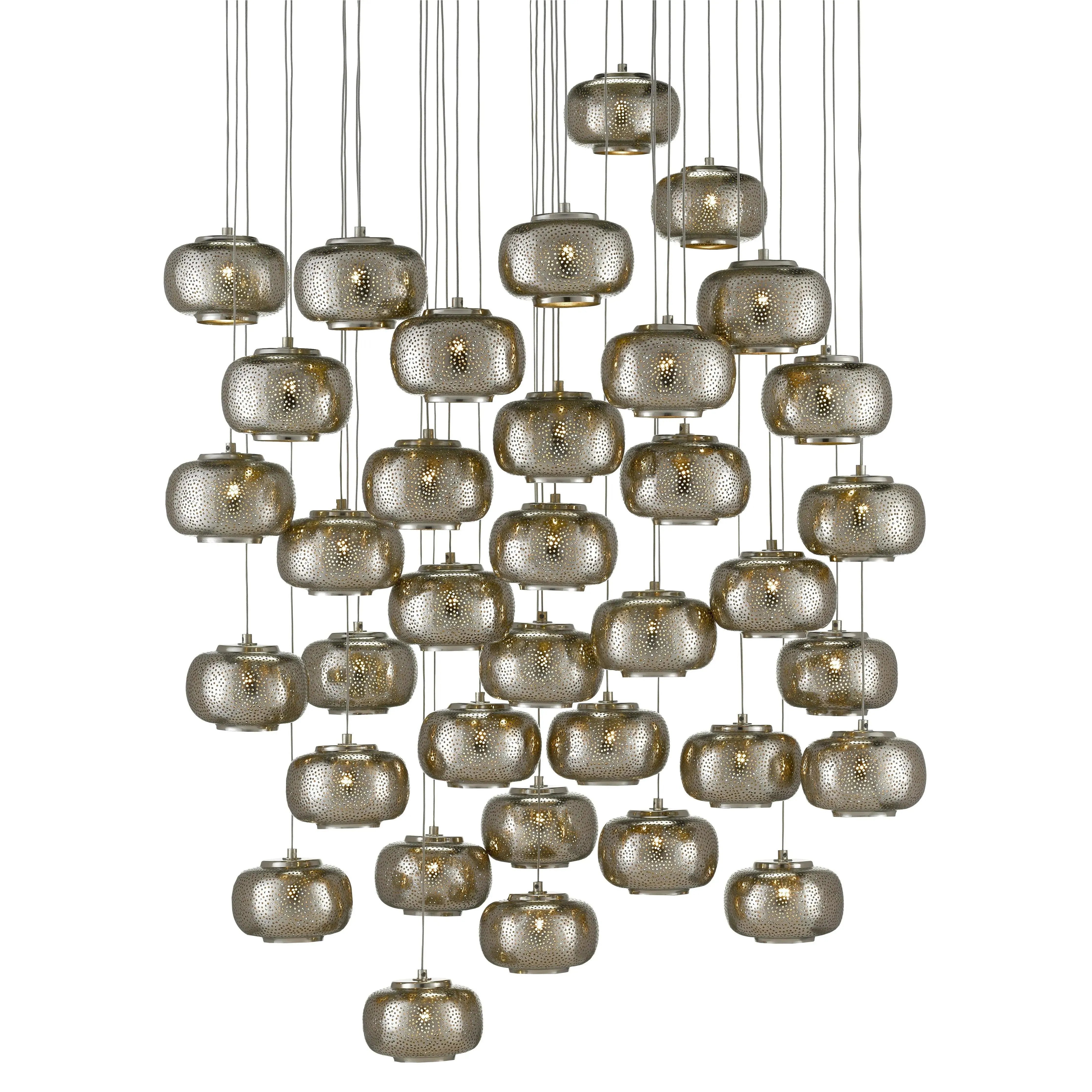 Currey and Company - Pepper Multi Pendant - 9000-0694 | The Rug District