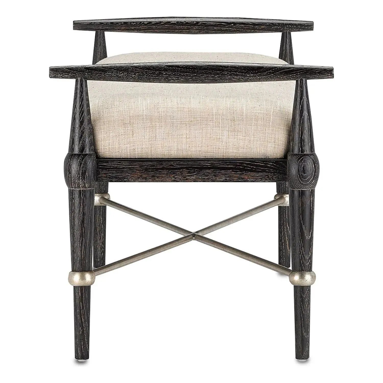 Currey and Company - Perrin Bench - 7000-0351 | The Rug District