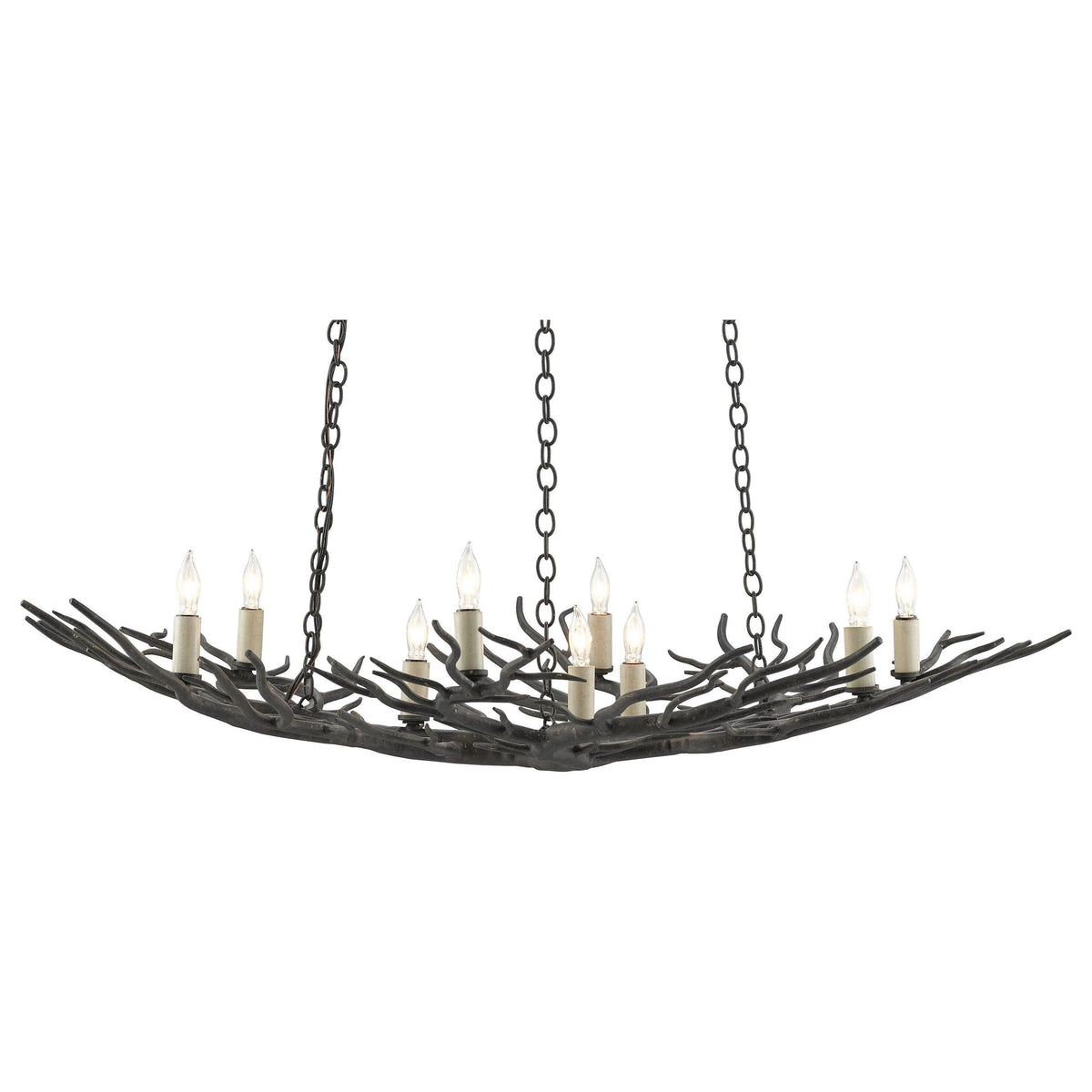 Currey and Company - Rainforest Chandelier - 9000-0555 | Montreal Lighting & Hardware