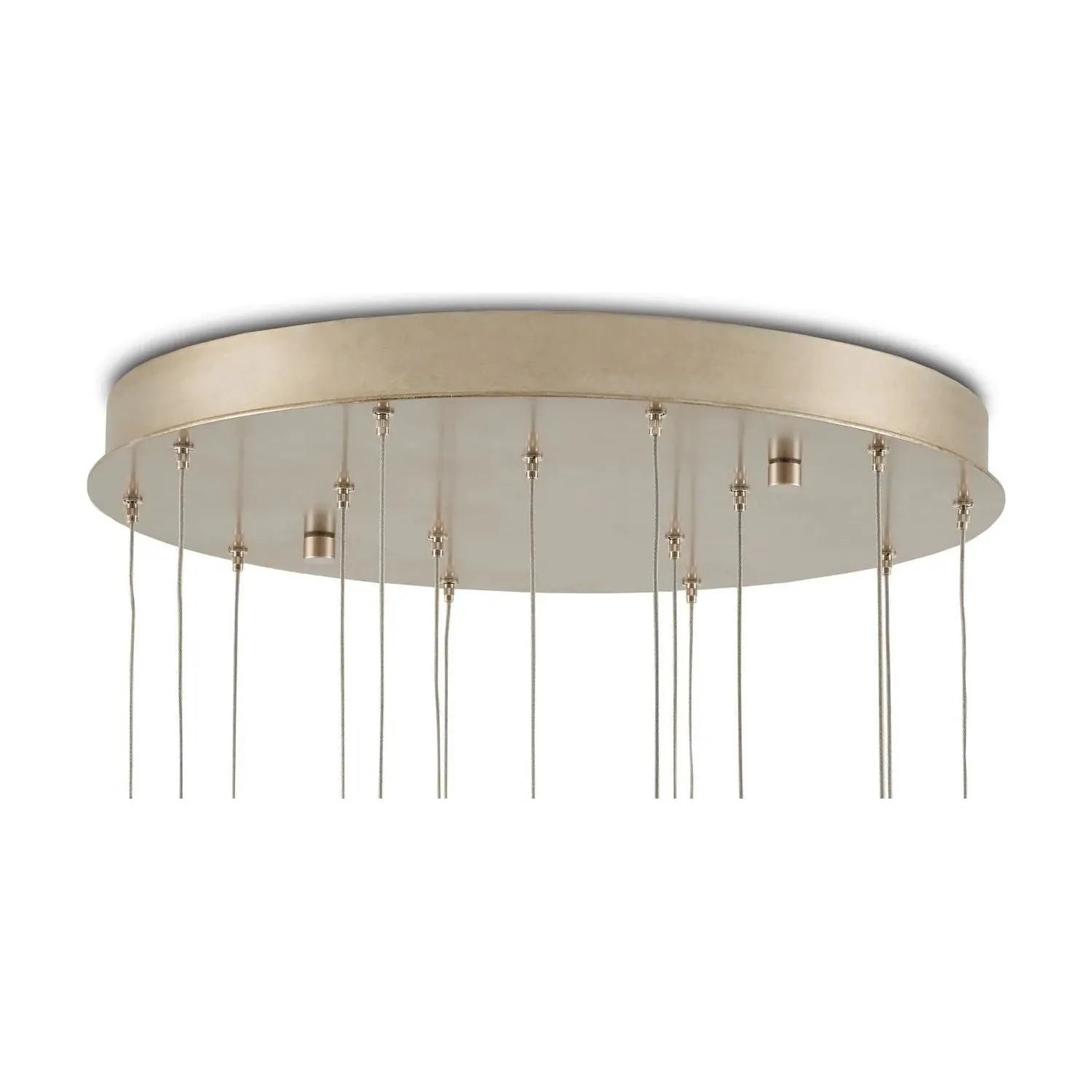 Currey and Company - Rame Round 15-Light Multi-Drop Pendant - 9000-0905 | The Rug District