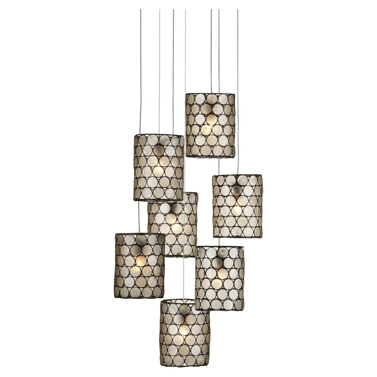 Currey and Company - Regatta Multi Light Pendant - 9000-1049 | The Rug District