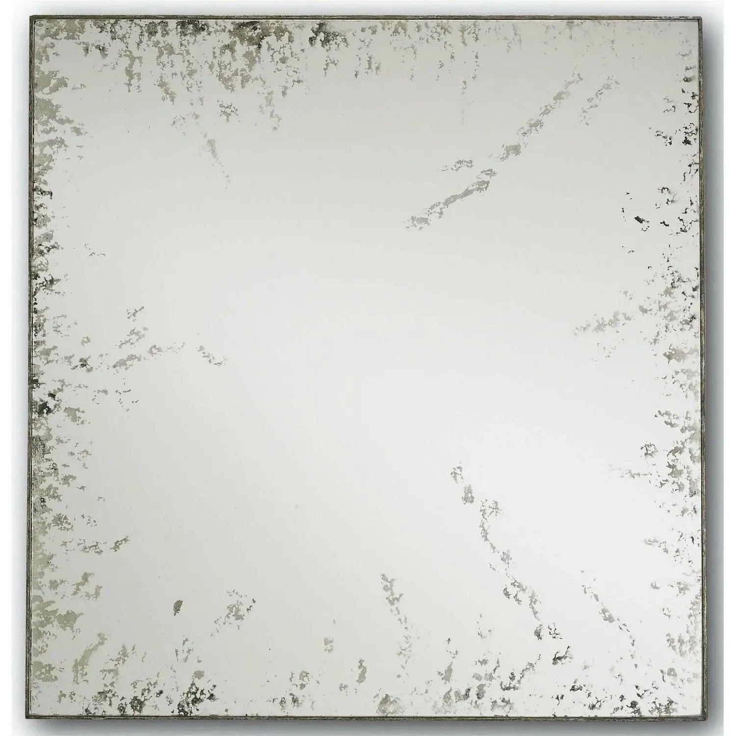 Currey and Company - Rene Square Mirror - 1091 | The Rug District
