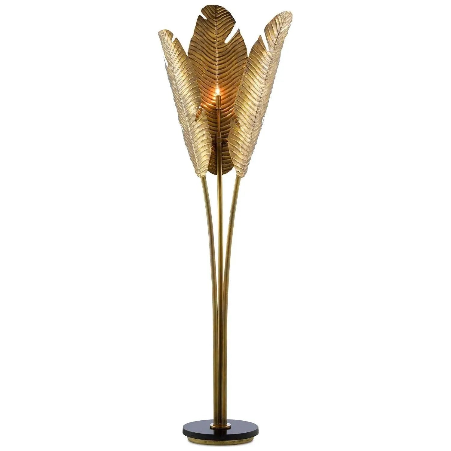 Currey and Company - Tropical Floor Lamp - 8000-0071 | The Rug District