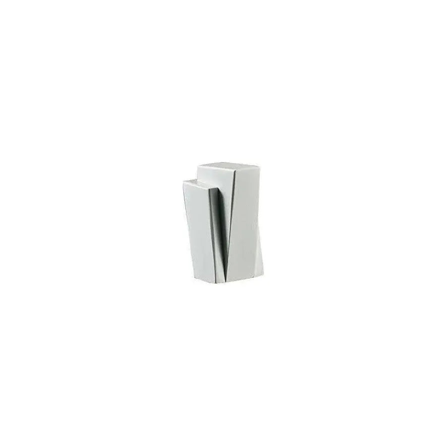Du Verre Hardware - Arroyo Small Knob - DVAR01-WH | The Rug District