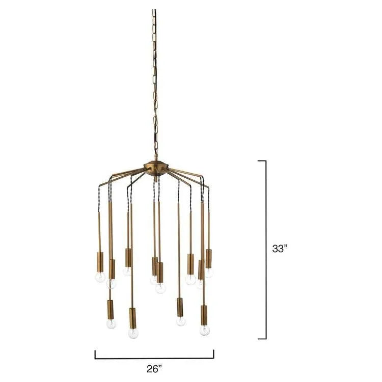 Jamie Young Company - Cascade Chandelier - 5CASC-CHAB | The Rug District