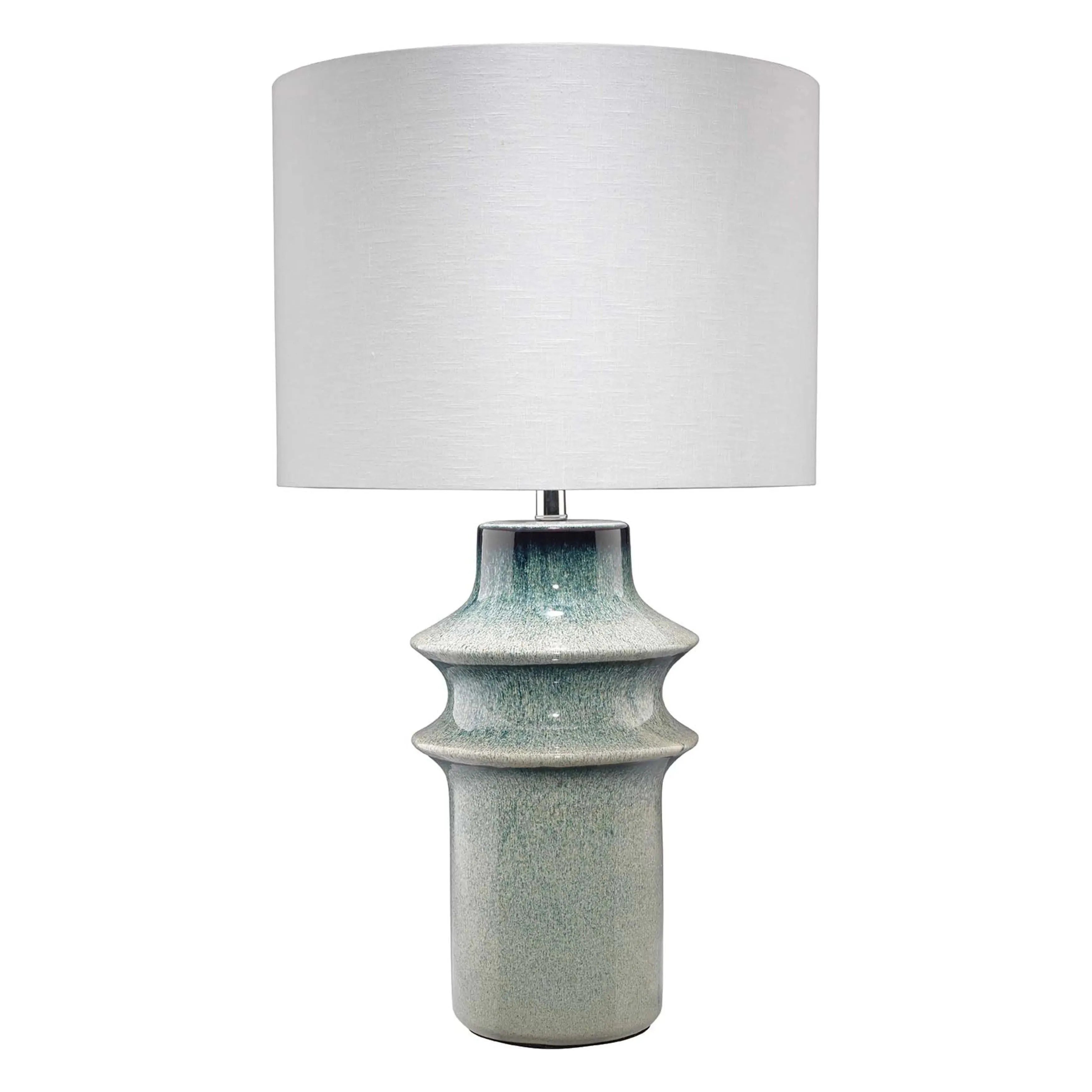 Jamie Young Company - Cymbals Table Lamp - 9CYMBTLBLUE | The Rug District