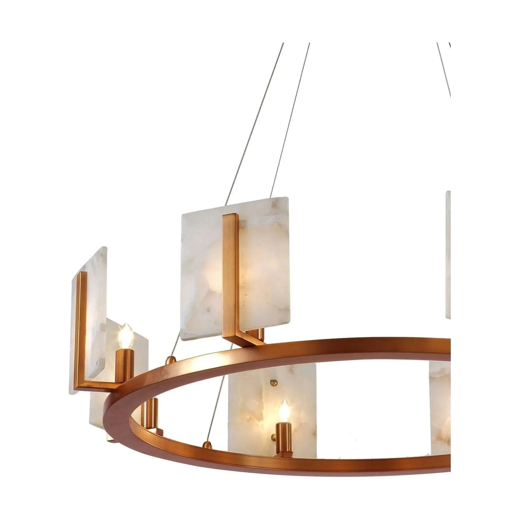 Jamie Young Company - Halo Chandelier - 5HALO-LGWH | The Rug District