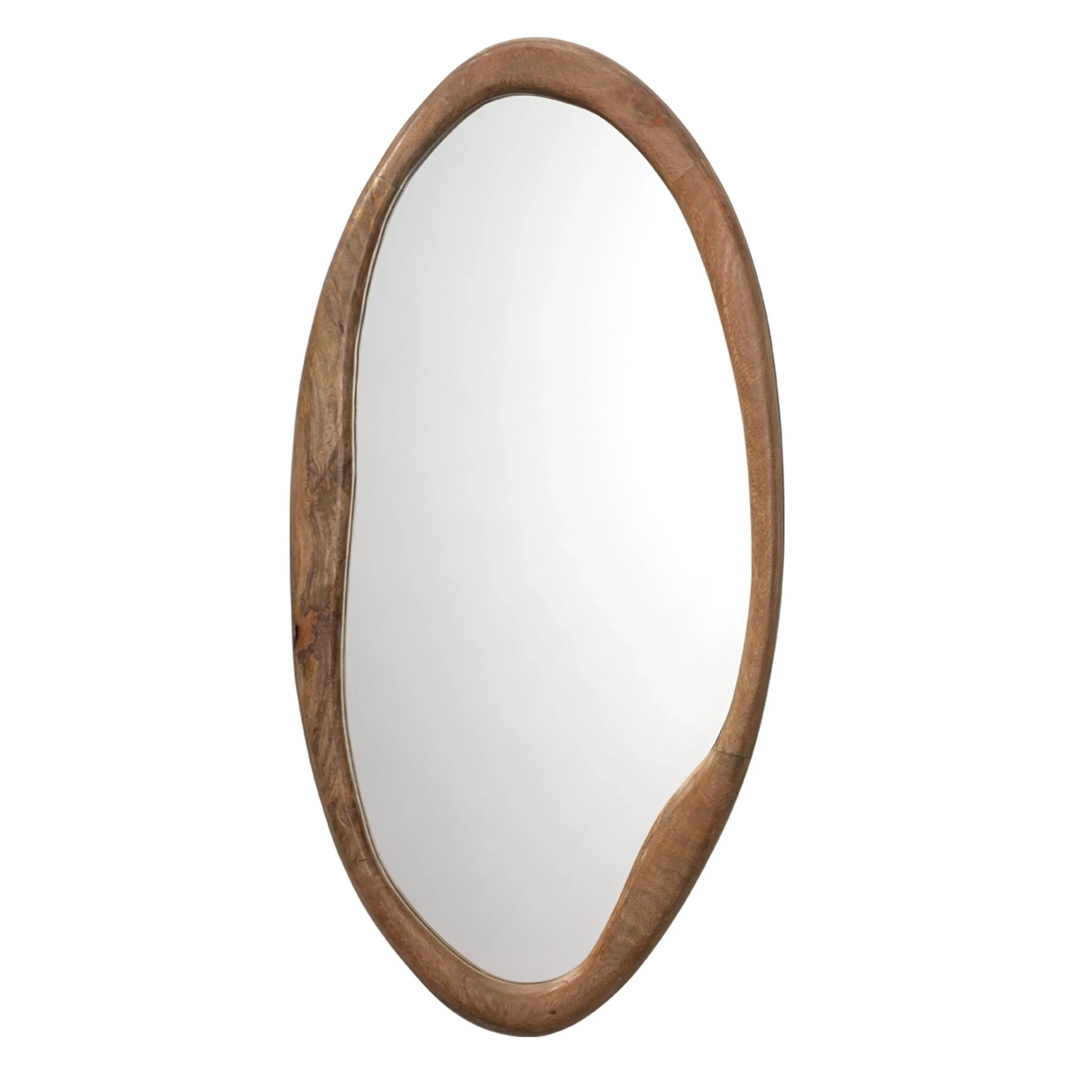 Jamie Young Company - Organic Oval Mirror - 6ORGA-OVNA | The Rug District