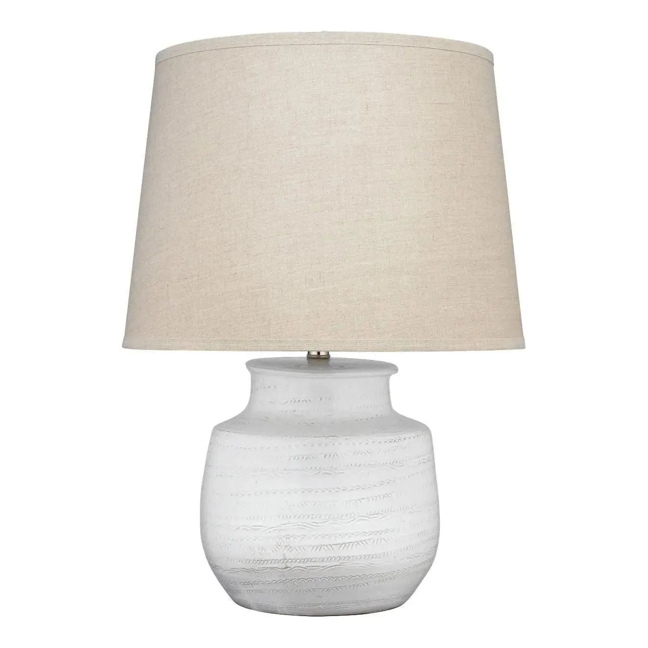 Jamie Young Company - Trace Table Lamp - 9TRACESMTLWH | The Rug District