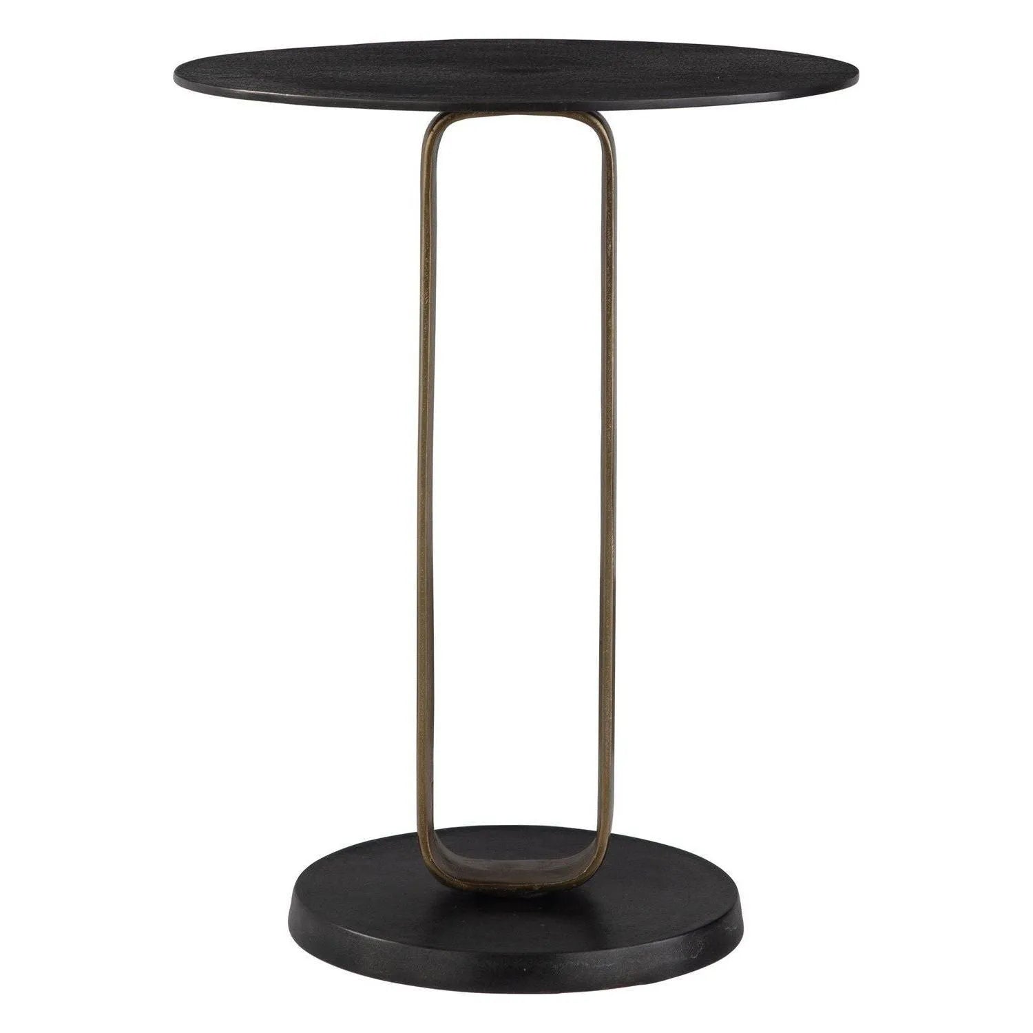 Uttermost - 50005 - Accent Table - Aperture - Brass