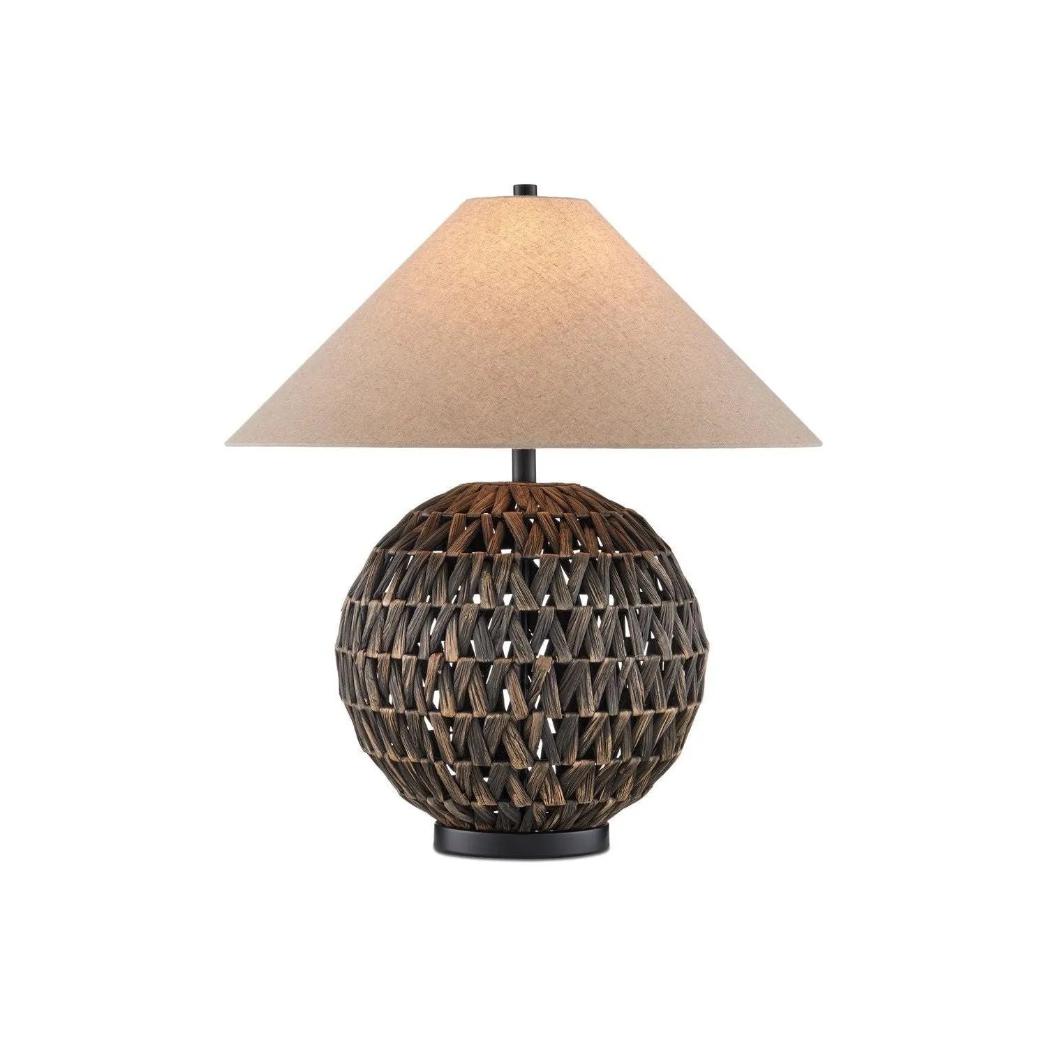 Currey and Company - 6000-1005 - One Light Table Lamp - Casimer - Black