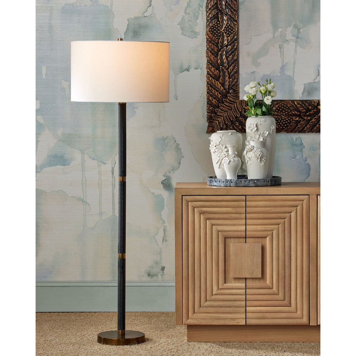 Currey and Company 1200-0983 Daisy Maria Vase in White