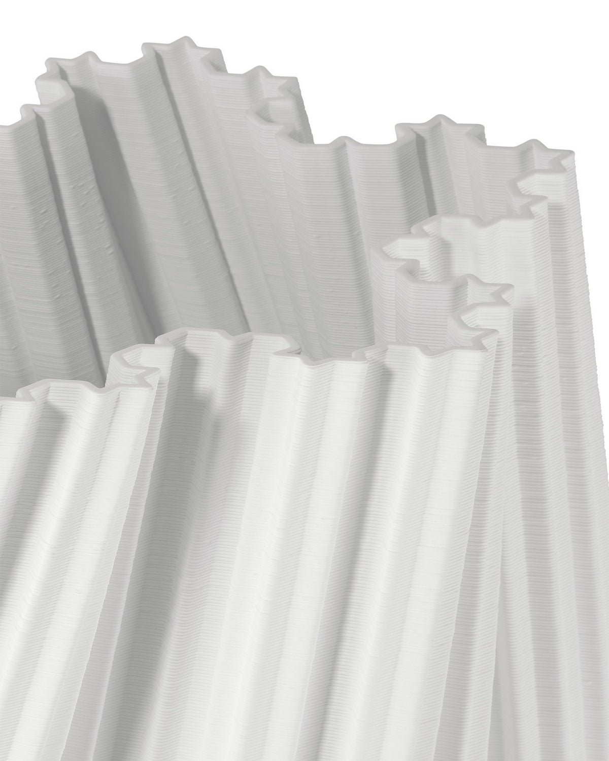 Currey and Company 1200-1005 Whorl Vase in White