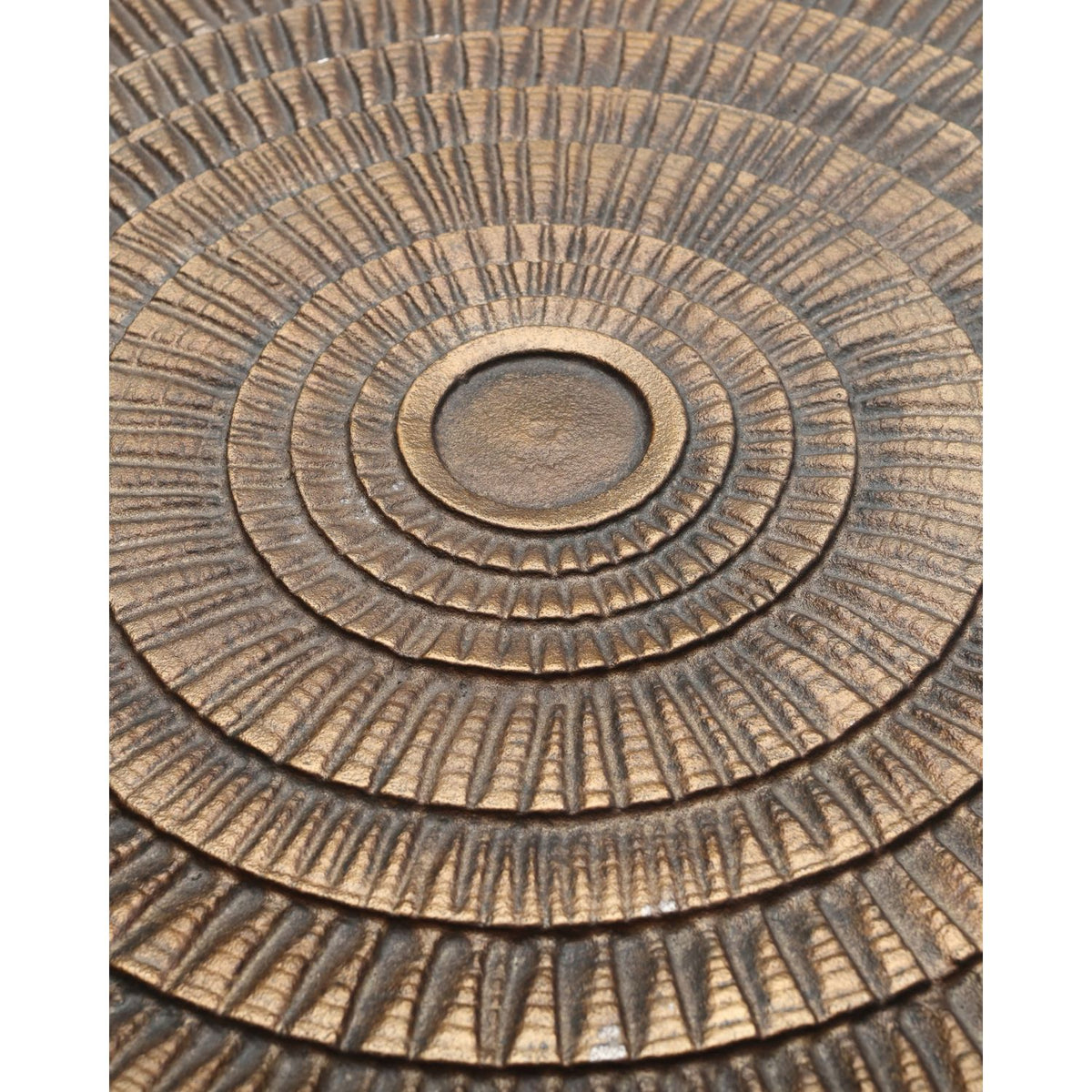 Currey and Company 4000-0257 Unity Cocktail Table in Antique Bronze/Dark Bronze