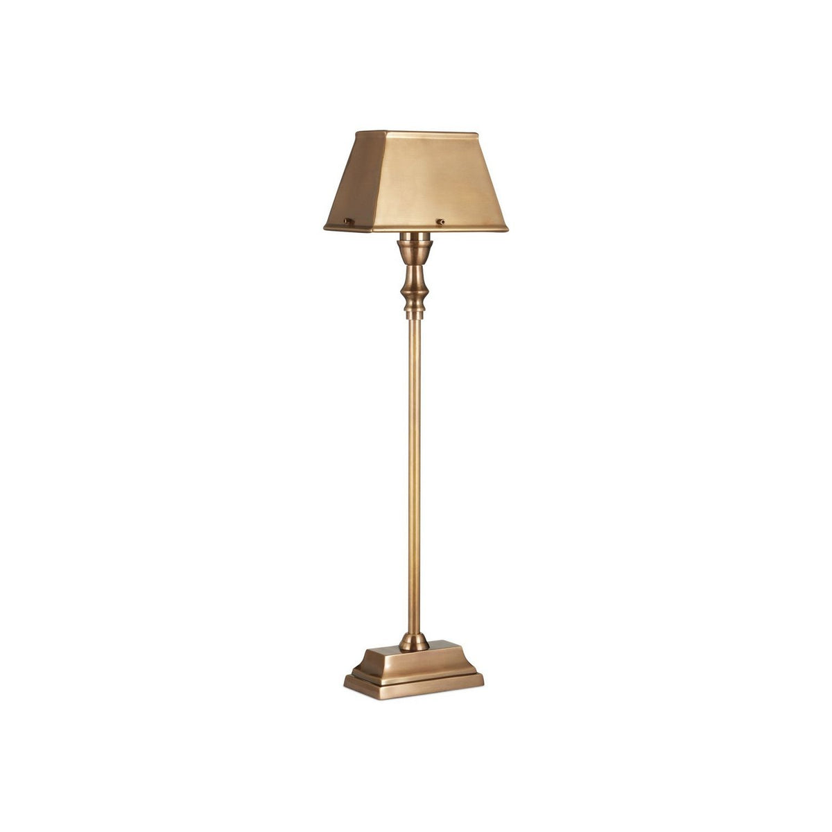 Currey and Company 6000-1058 Geddy Table Lamp in Antique Brass