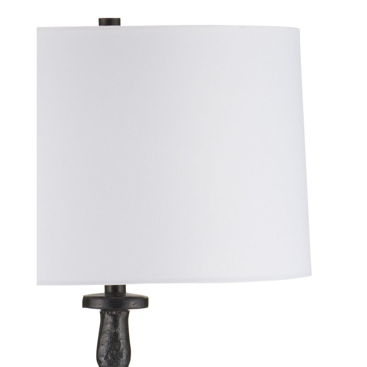 Currey and Company 8000-0180 Mirage Floor Lamp in Black