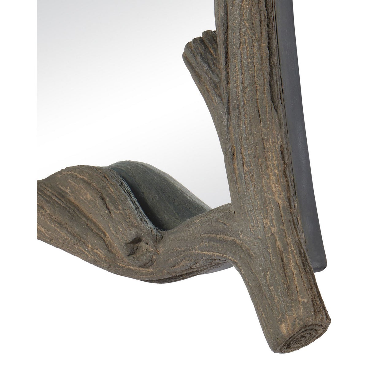 Currey and Company 1000-0187 Dunmore Arch Mirror in Charbon de Bois