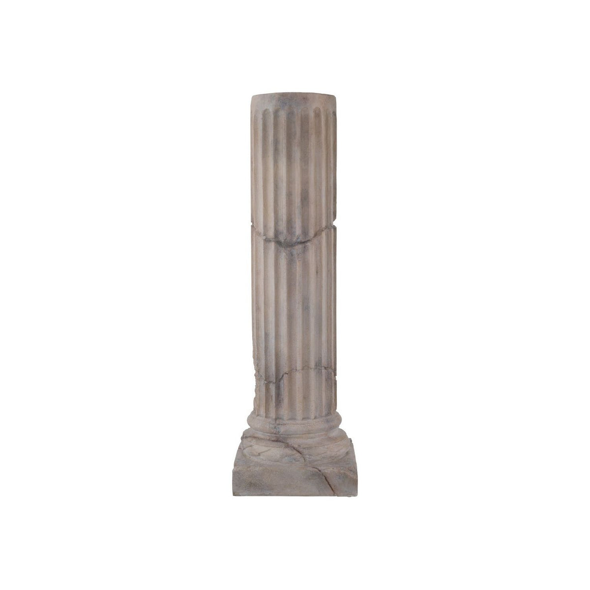 Currey and Company 1200-1088 Phoenician Pillar in Antique Reddish Brown