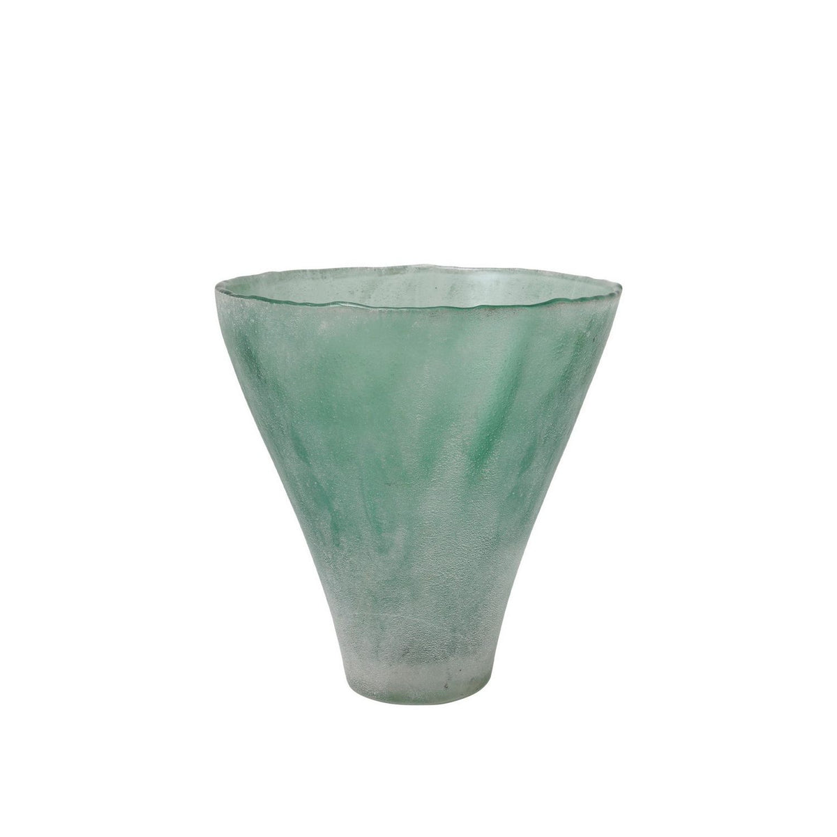 Currey and Company 1200-1126 Seaworn Vase Set of 2 in Green