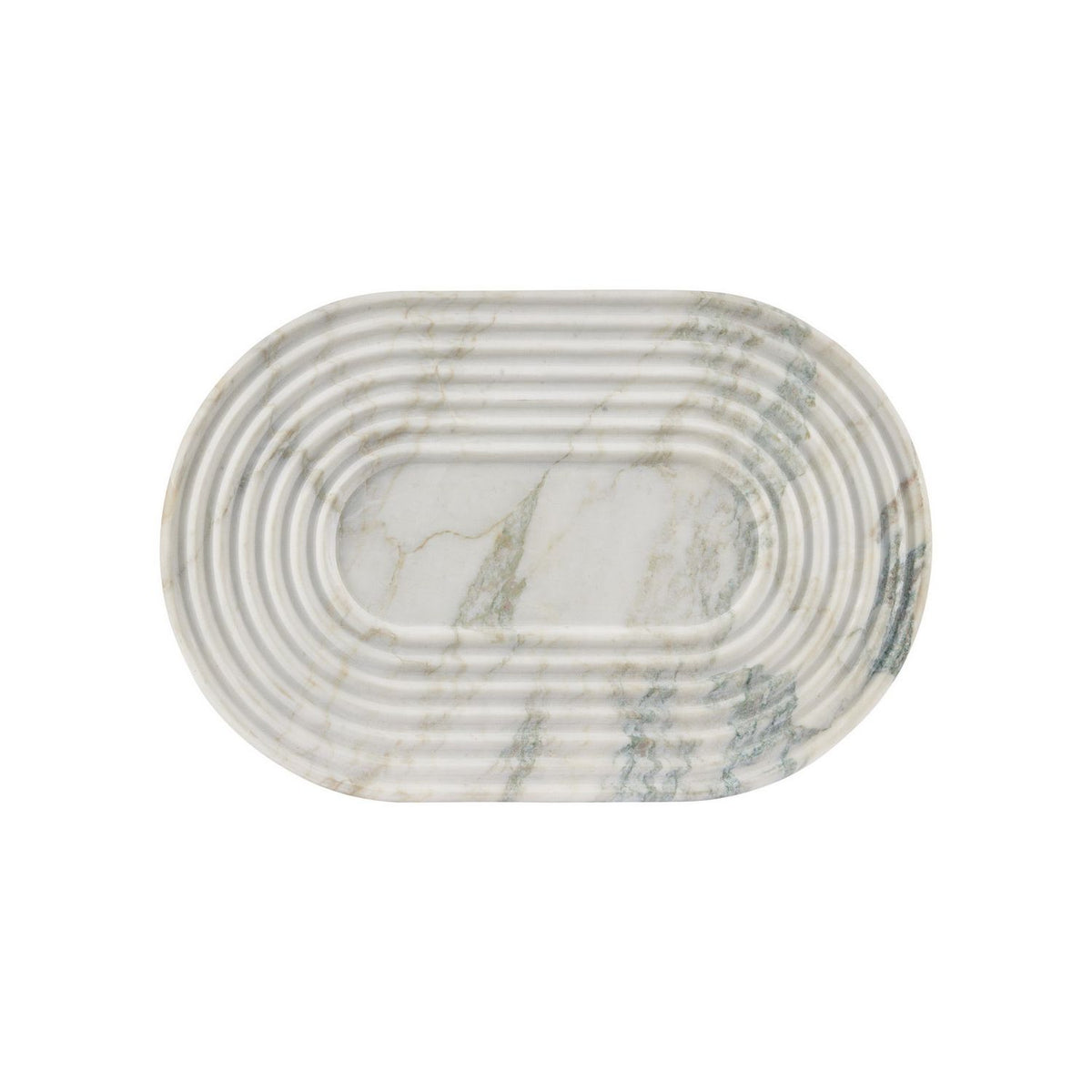 Currey and Company 1200-1144 Trove Oval Box in Natural/Brass