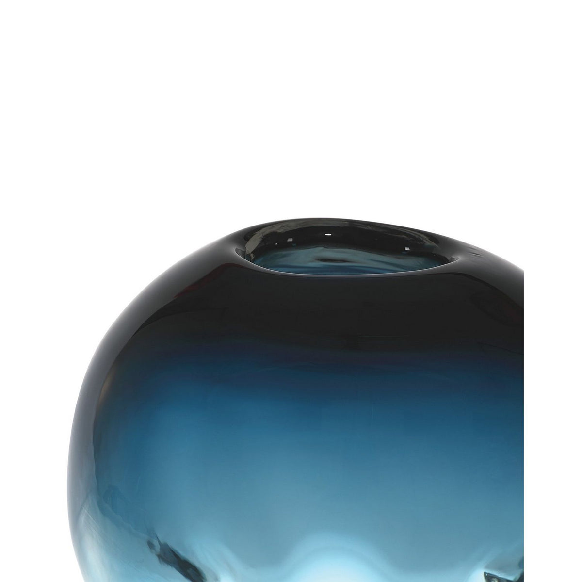 Currey and Company 1200-1151 Aubrey Vase in Blue