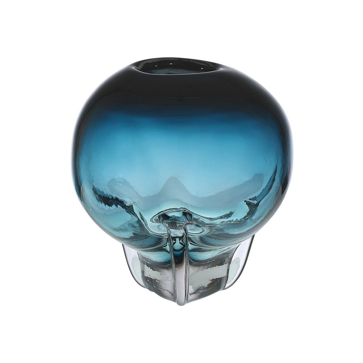 Currey and Company 1200-1151 Aubrey Vase in Blue