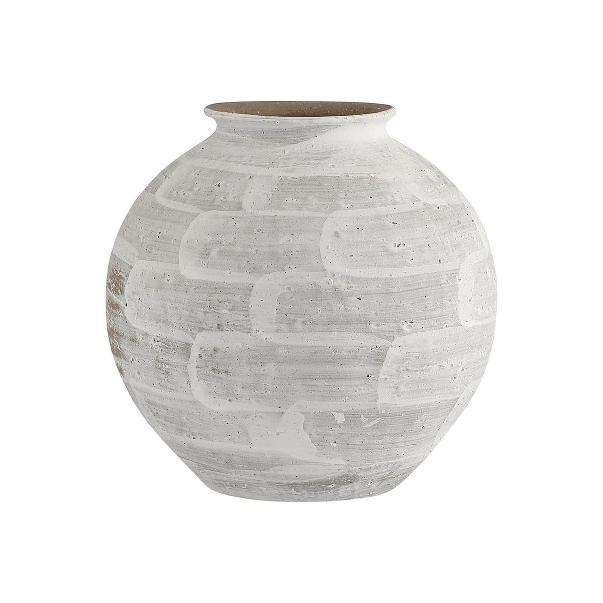 Currey and Company 1200-1158 Tussock Vase Set of 2 in White