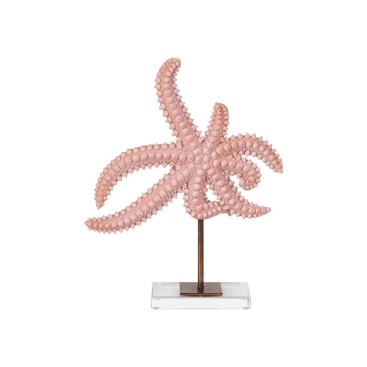 Currey and Company 1200-1171 Starfish Set of 2 in Pink