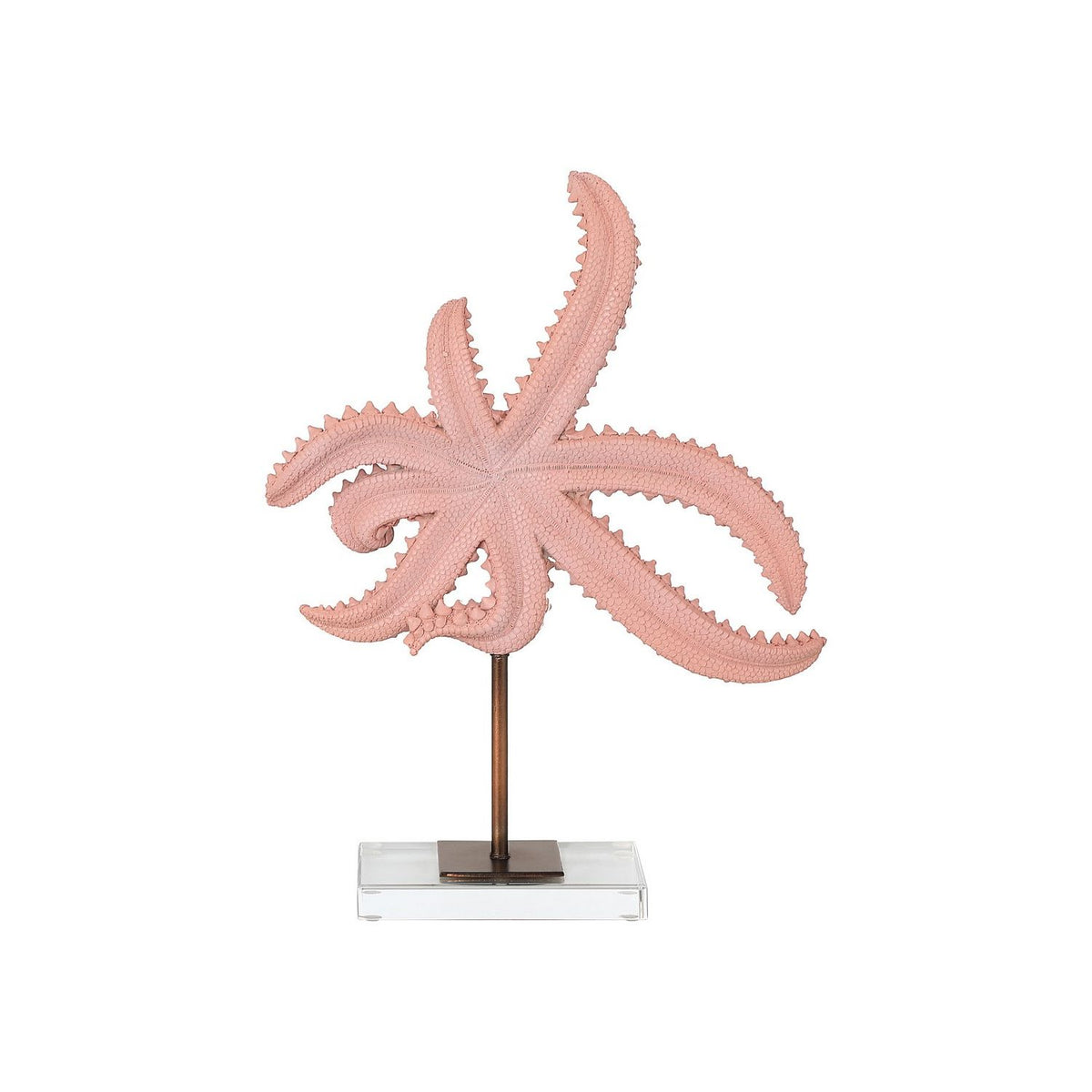 Currey and Company 1200-1171 Starfish Set of 2 in Pink