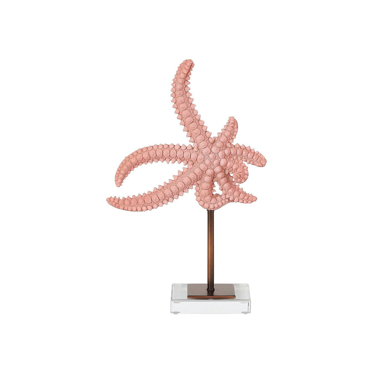 Currey and Company 1200-1171 Starfish Set of 2 in Pink