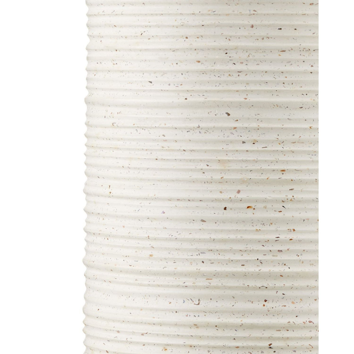 Currey and Company 2000-0056 Cresta Terrazzo Drinks Table in Ivory Terrazzo